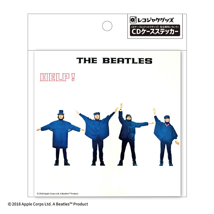 楽天市場】レコジャケ CDケースステッカー BEATLES : PUTITMIMORE 