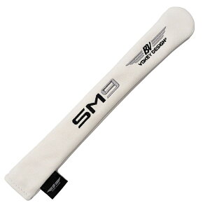 y[zyyΉz{[PC ACgXeBbN wbhJo[ zCg/ubN/Vo[ VOKEY 2022 ALIGNMENT STICK LEATHER HEADCOVER WHITE + BLACK/SILVER 40480