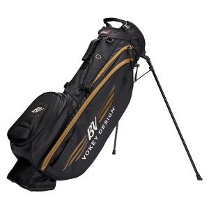 y[zyyΉz{[PC@v[[Y 4 X^hobO ubN@VOKEY BV WINGS PLAYERS 4 STAND BAG BLACK + GOLD/WHITE 40591