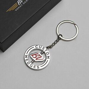 �y���[�z�y�����y�Ή��z�{�[�P�C �X�s�i�[�L�[�����O�@�j�b�P�� VOKEY SPINNER KEY RING NICKEL 39603