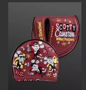 y[zyyΉzXRbeBL 2024 XxKX V[^C ~bhEh wbhJo[ bh SCOTTY CAMERON 2024 LAS VEGAS ITS SHOWTIME MID ROUND HEADCOVER RED SC050008