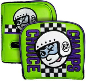 y[zyyΉzXRbeBL JX^Vbv `vY`CX C/p[v ~bhXNGA SCOTTY CAMERON CUSTOM SHOP 2023 CHAMPS CHOICE MID SQUARE HEADCOVER LIME/PURPLE