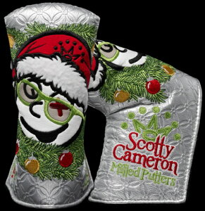y[zyyΉzXRbeBL 2023 zf[ Wj[N[X wbh wbhJo[ Vo[ @SCOTTY CAMERON 2023 HOLIDAY JOHNNY CLAUS HEADCOVER SILVER 105226