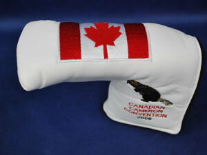 y[zyyΉzXRbeBL@wbhJo[@XyVCxg@SCOTTY CAMERON@2008Nf CANADIAN CAMERON CONBENTION HEADCOVER WHITE 1/50