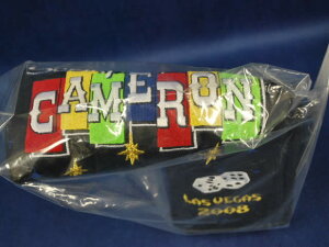 y[zyyΉzXRbeBL XxKX_CX@wbhJo[ 2008Nf SCOTTY CAMERON 2008 LASVEGAS HEADCOVER BLACK WITH DICE 1/90