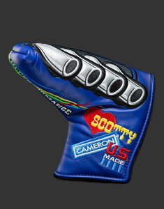y[zyyΉzXRbeBL rbOubN V8 ~bh}bg wbhJo[ u[@SCOTTY CAMERON 2021 BIG BLOCK V8 MID MALLET HEADCOVER BLUE 102908