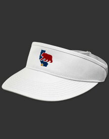 【即納】【あす楽対応】スコッティキャメロン カリフォルニア ベア バイザー ホワイト　SCOTTY CAMERON 2023 CALI BEAR VISOR WHIE 104952