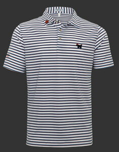 y[zyyΉzXRbeBL cA[| uhbO WAptH[}X W[W l[r[XgCv XL@SCOTTY CAMERON 2023 POLO SHIRT BULLDOG JOAN PERFORMANCE JERSEY NAVY STRIPE X-LAR