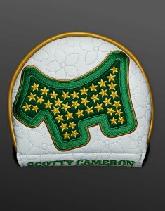 y[zyyΉzXRbeBL }X^[Y t[ hbO ~bhEh wbhJo[ zCg@SCOTTY CAMERON 2025 MASTERS FLORAL DOG MID ROUND HEADCOVER WHITE SC050031105380