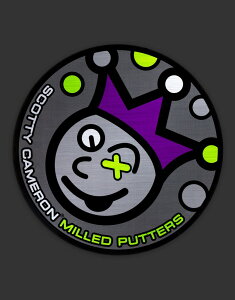 s[ցL WbN|bgWj[ XebJ[ p[v SCOTTY CAMERON 2021 JACKPOT JOHNNY STICKER PURPLE 102923