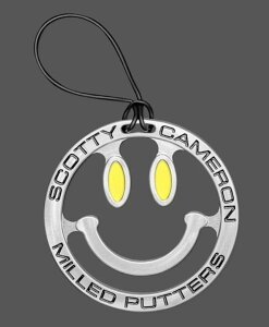 y[zyyΉzXRbeBL X}C[tFCX obO^O CG[ SCOTTY CAMERON 2024 SMILEY FACE BAG TAG YELLOW 105355