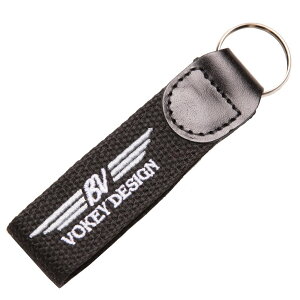 y[zyyΉz{[PC LoX L[z_[ VOKEY@2017Nf BV WINGS EMBROIDERY KEY FOB BLACK 39323