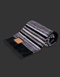 y[zyyΉzXRbeBL nrXgCv St^I ubN/O[ SCOTTY CAMERON 2024 MOJAVE STRIPE GOLF TOWEL BLACK/GRAY 105377