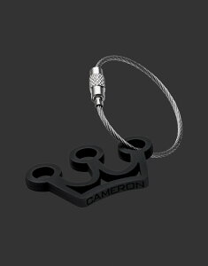 y[zyyΉzXRbeBL \tg^b` ~jNE L[z_[ ubN SCOTTY CAMERON 2024 MINI CROWN SOFT TOUCH METAL KEY FOB BLACK C010001