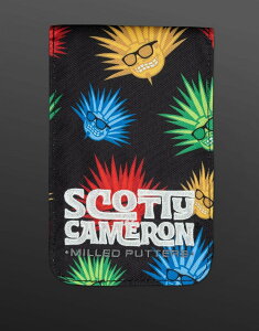 y[zyyΉzXRbeBL TCC _VOAKx} XRAJ[hz_[ ubN@SCOTTY CAMERON 2025 AGAVEMAN EXCLUSIVE PRINT SCORECARD HOLDER BLACK SC010038