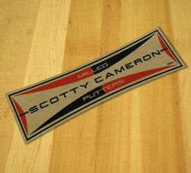 ＜送料無料代引不可メール便＞キャメロン ミルドパターズ ステッカー ゴールド SCOTTY CAMERON 2007 MILLED PUTTERS STICKER GOLD 33940