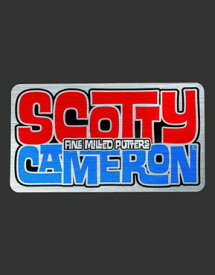 ＜送料無料代引不可メール便＞スコッティキャメロン ラグーナフォントステッカー SCOTTY CAMERON 2021 LAGUNA FONT STICKER 102678