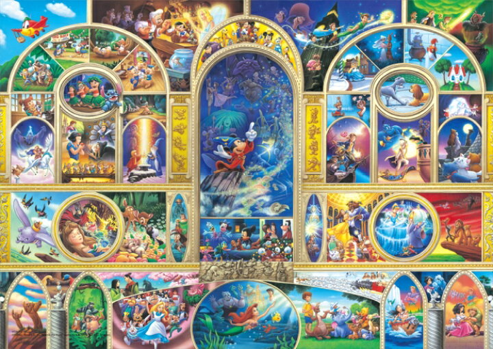 楽天市場 ジグソーパズル 1000ピース 世界最小 ディズニー オールキャラクタードリーム 29 7x42cm Dw 1000 405 テンヨー 梱60cm T103 ジグソーパズル友蔵 楽天市場店