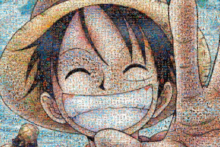 楽天市場 ジグソーパズル 1000ピース ワンピース モザイクアート 50x75cm 1000 330 エンスカイ 梱80cm T100 ジグソーパズル友蔵 楽天市場店