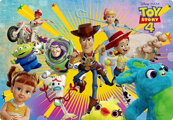 楽天市場】 60ピース 子供向けパズル TOY STORY4(トイ・ストーリー4 