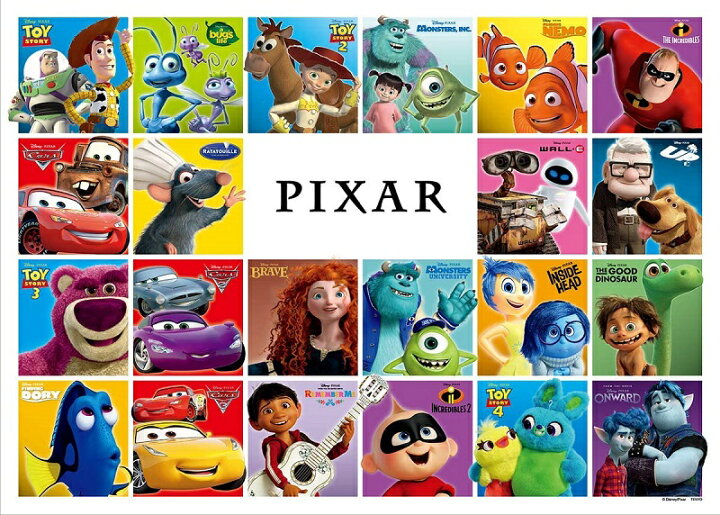 ジグソーパズル 1000ピース ディズニー ピクサー キャラクターコレクション 51x73 5cm D 1000 036 テンヨー 梱80cm 人気no 1