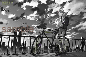 WO\[pY 1000s[X G@QI RADIO EVA Illustration 01 ȕ̃AXJ (50x75cm)(10-1365) ̂܂ 60cm t102