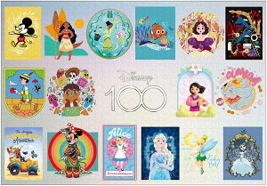 WO\[pY 1000s[X fBYj[ Disney100:Global Artist Series (51x73.5cm)(D-1000-014) e[ 80cm t101