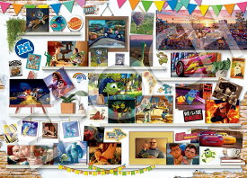 ジグソーパズル 500ピース パズルデコレーション・コラージュ Display Shelf / Pixar Collection (ピクサーコレクション) (53×38cm)(74-301) エポック社 梱60cm t101