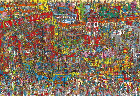 【あす楽】ジグソーパズル 500スモールピース ウォーリーを探せ Where’s Wally? おもちゃがいっぱい（26×38cm）(500S-019) ビバリー 梱60cm t101