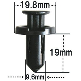 プッシュリベット・内張クリップ （ホンダ用） 50個入 純正番号 （91503-SZ5-003） NH-654