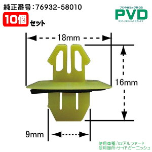 Nbv i 10 Zbg TChK[jbV vbVxbg ԍ 76932-58010 g^ At@[h CT-571 NT-571 NAT-571-10