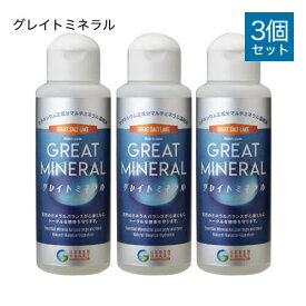 グレイトミネラル 100mL 3本セット [ ミネラルサプリ / マグネシウム / ミネラル / サプリ / にがり / 水溶性 / ミネラルバランス ]【コンビニ受取可】