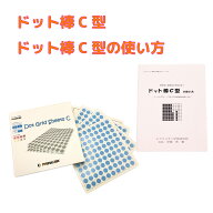 【ドット棒C型（箱入り）＋ドット棒C型の使い方】 知育玩具 おもちゃ 幼児 幼児教育 能力育成 教材 教具 …