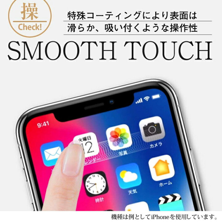【25日限定10%OFFクーポンポイントUP】らくらくフォン らくらくスマートフォン F-03K F-04J ガラスフィルム 液晶保護 画面保護シートブルーライトカット 透明 PYKES PEAK Direct 美品 F-03K ドコモらくらくフォン LINEできますよー