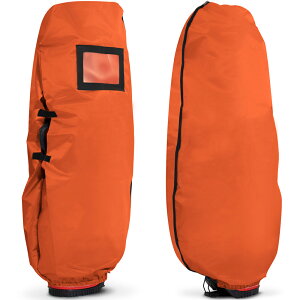 \楽天 1位/ゴルフ トラベルカバー バッグカバー 9.5型 48インチ対応 キャディバッグ用 キャディーバッグ用 ゴルフバッグ用 撥水 折り畳み 折りたたみ クラブケース メンズ レディース 軽量