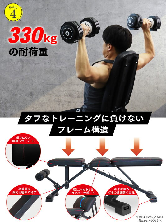 楽天市場】【マラソン限定☆エントリーP10倍】トレーニングベンチ 