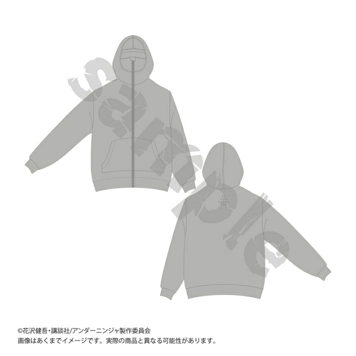 楽天市場】【送料無料】アンダーニンジャ 摩利支天パーカー グレー M 