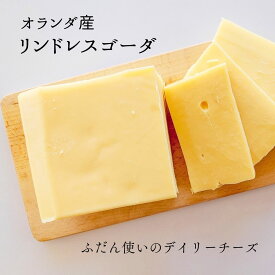 オランダ産 【 リンドレス ゴーダ 】 150g マイルド セミハード チーズ 毎日 料理 そのまま グラタン フォンデュ 穏やか 加熱 溶ける ピザ トースト 毎日 おうちごはん 鮮やか 有名