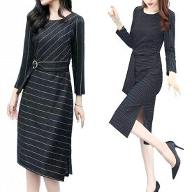 楽天市場 食事会 ワンピース 冬の通販