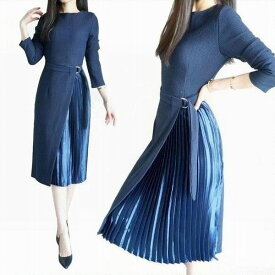 楽天市場 ネイビー ワンピース サイズ S M L S の通販