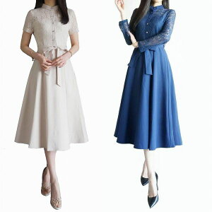 青 ワンピース ドレスの人気商品 通販 価格比較 価格 Com