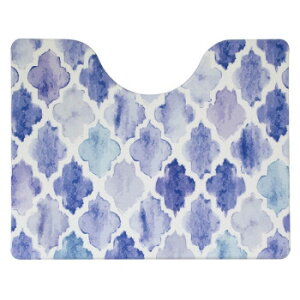 モロッカン PVC 拭ける トイレマット ミニ ヨコズナクリエーション