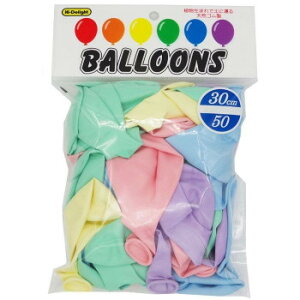Hi-Delight�@BALLOONS�@�S�����D�@30cm�@�}�J�����@�A�\�[�g50���� 11315