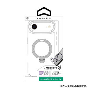 �}�O�X�^�v���X�P�[�X iPhone2025 6.6�C���`(1��)�Ή� �N���A i39CiJS01