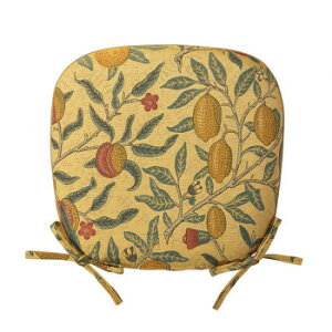 �쓇�D���Z���R�� Morris Design Studio �t���[�c �_�C�j���O�V�[�g�N�b�V���� 45×43Vcm LN1729 Y �C�G���[