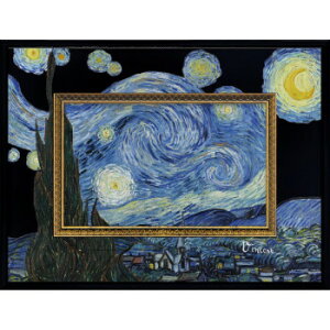 ユーパワー ビッグアートS ゴッホ「星月夜」 BA-04013