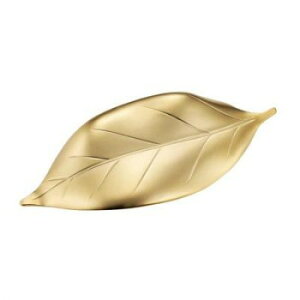 佐藤金属興業 SALUS 葉っぱ箸置き ツヤ消しゴールド