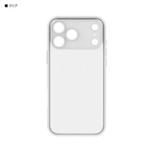 IIIIfit �v�����v�t���[�� iPhone17 Pro Max �Ή� �P�[�X CL.�N���A IFT-188CL
