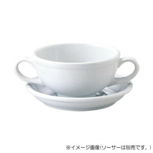 光洋陶器 ミルク 両手付スープカップ C-380cc 11111054