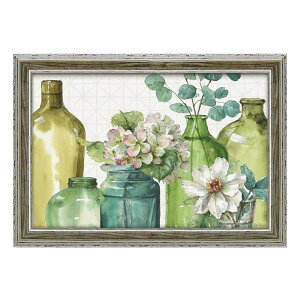 ユーパワー アートフレーム リサ オーディット 「ミックス グリーン」 LA-08005